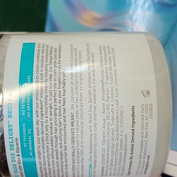 Carol's Daughter Wash Day Delight Dream Detangler Jelly Cream Conditioner 567g - Picture 3 of 3